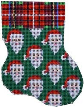 CT-1052 Associated Talents Santas Mini Stocking