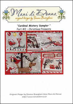 Cardinal Mystery Sampler Part 2 Mani Di Donna YT  MDD-CMSPART2 H17-2314