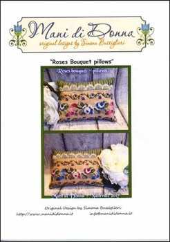 YT ROSES BOUQUET - PILLOWS (CS) 77 x 90 Mani Di Donna DD MDD-RBP