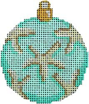 CT-1466 Starfish Mini Ball Ornament Associated Talents