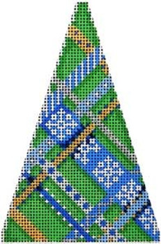 CT-1621B Blue Diagonal Weave Mini Tree Associated Talents 