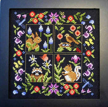 Small Animal Sampler 102w x 102h Bobbie G Designs 17-1123IImagi