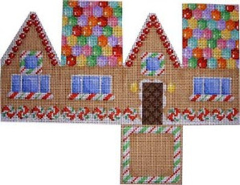 HH-123 Gingerbread Cottage-Gumdrop Roof Associated Talents 