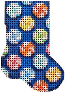 CT-1110 Tutti Frutti Peppermints Micro Mini Sock Associated Talents