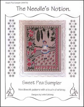 Sweet Pea Sampler 144w x 190h The Needle's Notion