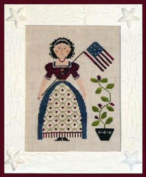 My Lady Liberty  86 x 119 Little House Needleworks  15-1720