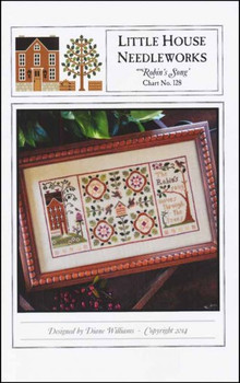 Robin's Song 189w x 93h Little House Needleworks  14-1751