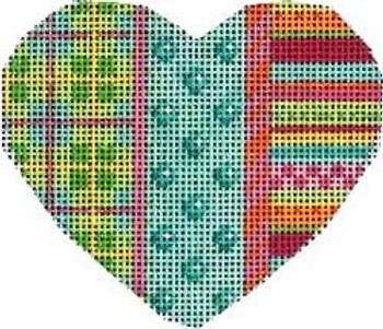 HE-809 Plaid/Coin Dot/Stripes Heart Associated Talents 