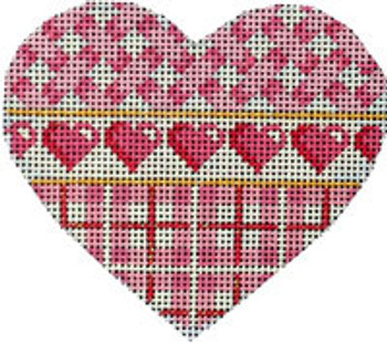 HE-811 Pink Lattice/Hearts/Plaid Heart Associated Talents 