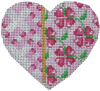 HE-816 Pink Fretwork/Floral Heart Associated Talents 