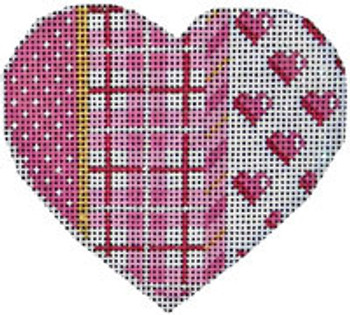 HE-812 Pink Pindot/Plaid/Hearts Heart Associated Talents 