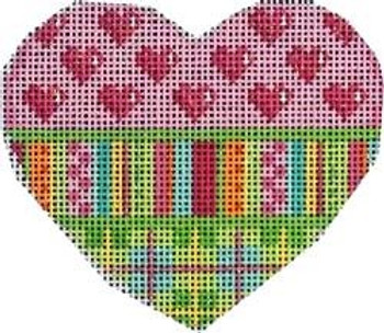 HE-807 Hearts/Stripes/Plaid Heart Associated Talents 