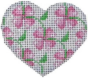 HE-635 Pink Floral Heart Associated Talents