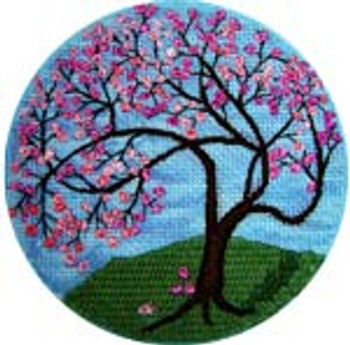 12757 CWD-FL112 Appletree in Bloom 7.5 d 18 Mesh Changing Women Designs