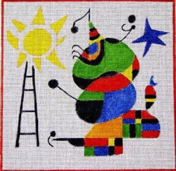 12740 CWD-M105 Miro Ladder To the Sun 8 x 8 18 Mesh Changing Women Designs