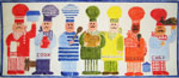 11998 CWD-B40 Rainbow Chefs 15 x 6 18 Mesh Changing Women Designs