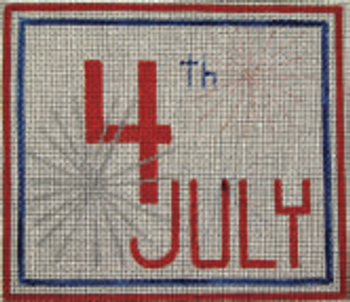 11966 CWD-C4 Fourth of July 13 Mesh  7 x 7 Changing Women Designs