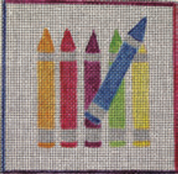 11970 CWD-C5 Crayons 13 Mesh  7 x 7 Changing Women Designs