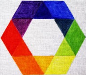 11997 CWD-H32 Color Wheel Hexagon 9 x 8 18 Mesh Changing Women Designs