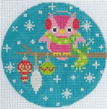 XO-173e Pinkie's Christmas 5" Round 13 Mesh The Meredith Collection