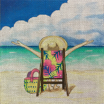 AP2904! Alice Peterson Designs At The Beach  7 x 7 13 mesh