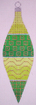 CH111 Fancy Filagree Teardrop 2 x 6 EyeCandy Needleart