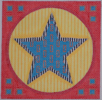 S105 Primary Star 5x5 EyeCandy Needleart