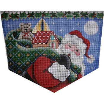 1462a Bag of Toys Cuff 8" x 11" 18 Mesh Rebecca Wood Designs!