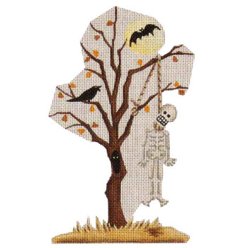 023c Hangman tree 5 x 8 18 Mesh Rebecca Wood Designs!