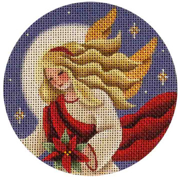 47a Angel of light 4" Round 18 Mesh Rebecca Wood Designs !