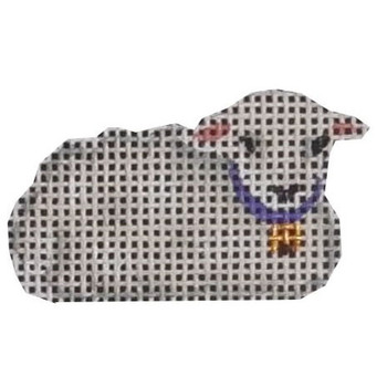 141o mini Advent sheep #3 18 Mesh Rebecca Wood Designs!