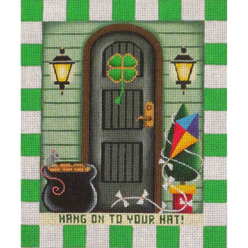 280c March Entryway 6.5" x 8" 18 Mesh Rebecca Wood Designs!