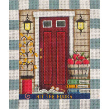 280i September Entryway 6.5" x 8" 18 Mesh Rebecca Wood Designs!