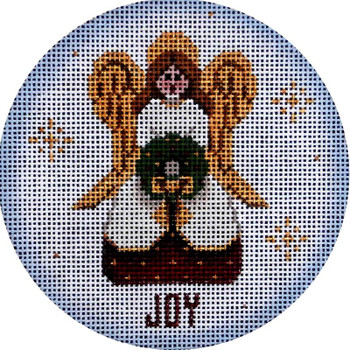 1030e Joy Angel 4" Round 18 Mesh Rebecca Wood Designs!