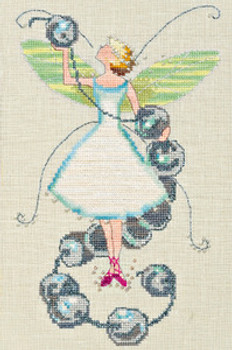 Nora Corbett Stitching Fairies-Bead Fairy (CHART ONLY) 83 x 138 11-1192