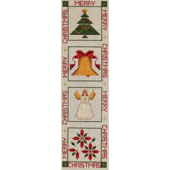 443L December banner  4" x 15" 18 Mesh Rebecca Wood Designs!