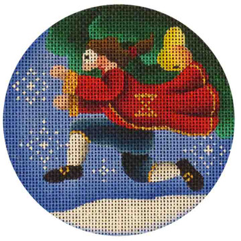 508j 10th Day Of Christmas 4" Diameter 18 Mesh Rebecca Wood Designs !