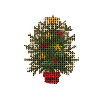 509h Mini Christmas tree 18 Mesh Rebecca Wood Designs!
