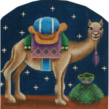 514g Dome Camel  5" x 7" 18 Mesh Rebecca Wood Designs!