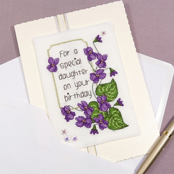 Violet Card Faby Reilly Designs FRD-VC