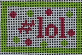 HT25 	#lol	 18 Mesh Kristine Kingston Needlepoint Designs