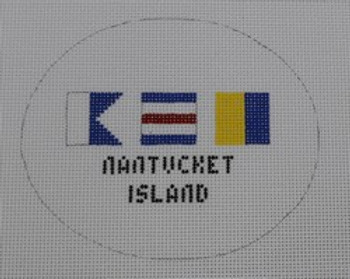 NTO48 Nantucket (Oval) 3" Round 18 Mesh NeedleDeeva