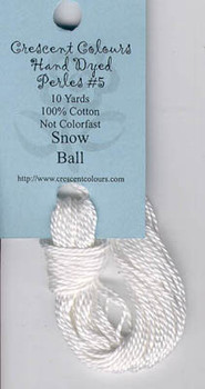 PRL-053-5 Snowball-Perle Cotton 5 by Classic Colorworks