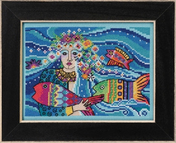 LB302111 Mill Hill Laurel Burch Ocean Goddess