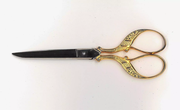 Solingen FDP SC2/6 Gold Plated 6" Decorative Embroidery Scissors