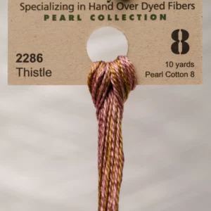 Pearl Cotton 8 2286 Thistle Weeks Dye Works 