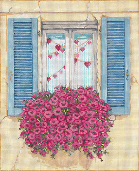 Terni 8.5 x 10.5 18 Mesh Once In A Blue Moon By Sandra Gilmore 18-1046 