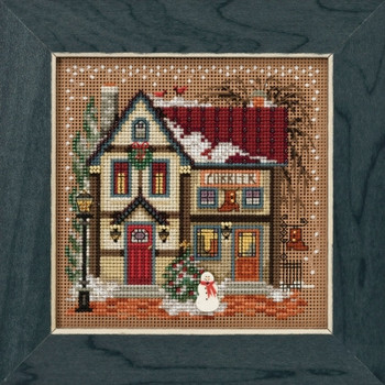 MH141836 Mill Hill Buttons and Bead Kit Cobbler - Christmas Village (2018) 