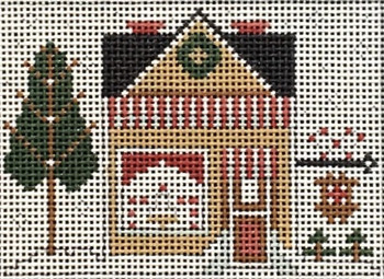 EWE-571	Sweet Shop©Little House Needleworks	4 3/4 x 3 1/2  13 Mesh Ewe And Eye