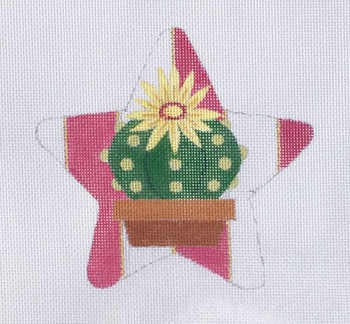 HO1695 CACTUS #1 STAR  5" Diameter, 18 Mesh Raymond Crawford Designs 